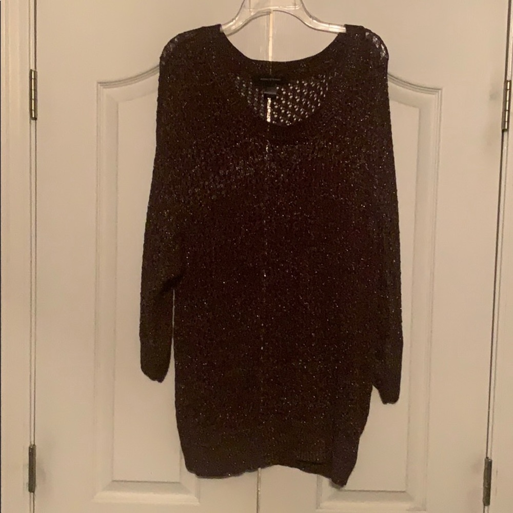 See through sweater